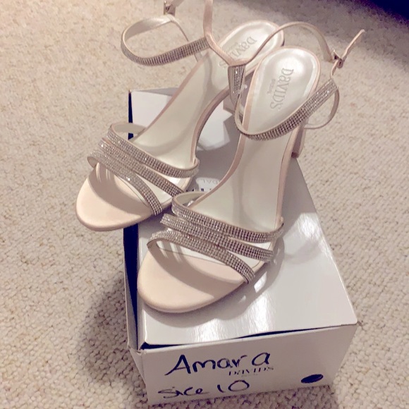 David's Bridal Shoes - David’s Bridal Amara Sz10